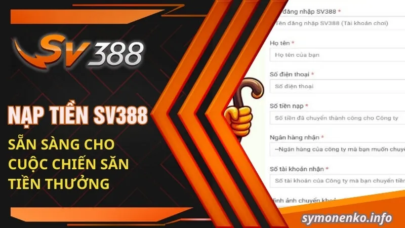 nạp tiền SV388