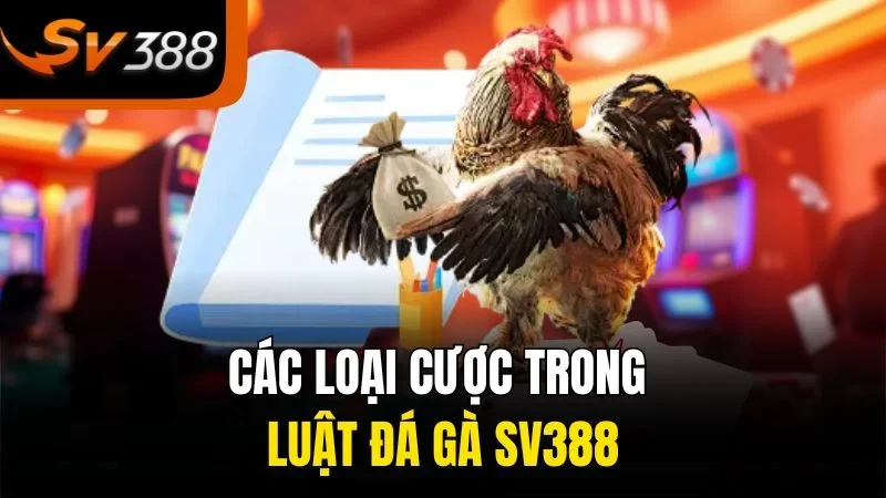 Các loại cược trong luật đá gà SV388